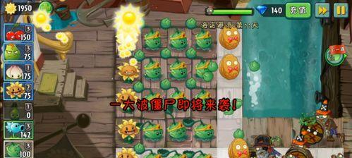 《植物大战僵尸》游戏文攻略第三关（6-10）