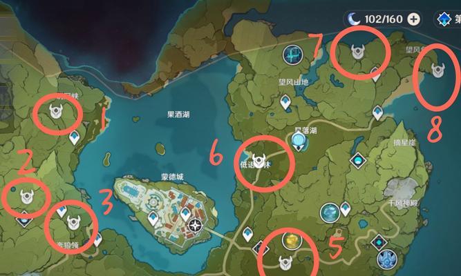 原神火飘浮灵打法解析——火飘浮灵分布一览（掌握火飘浮灵的出现规律）