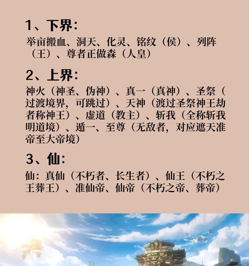 完美世界中道主境界相当于什么？有何特点？