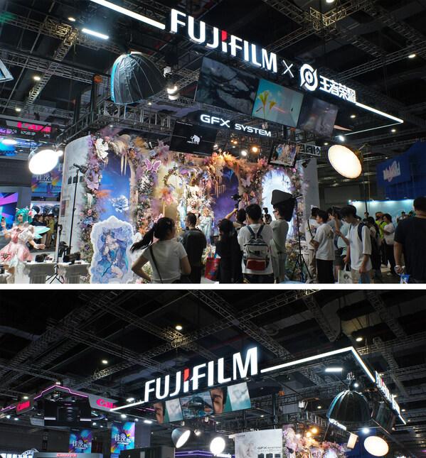 富士胶片×王者荣耀首秀 BILIBILI WORLD 开启跨次元影像体验
